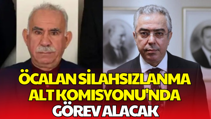Mehmet Uçum Açıkladı! Öcalan Silahsızlanma Alt Komisyonu'nda Görev Alacak